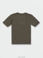 camiseta de manga corta con eslabones de piedra martini de oliva Z44ZX1137 ropa Niños - Image 2