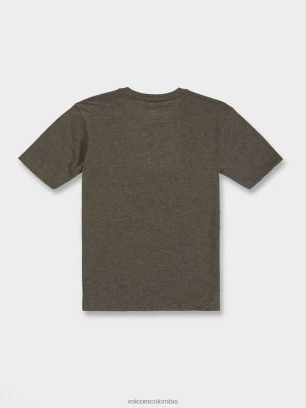 camiseta de manga corta con eslabones de piedra martini de oliva Z44ZX1137 ropa Niños - Image 3