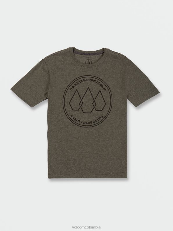 camiseta_de_manga_corta_con_eslabones_de_piedra_martini_de_oliva_z44zx1137_ropa_ninos.jpg camiseta de manga corta con eslabones de piedra martini de oliva Z44ZX1137 ropa Niños - Image 1