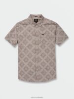 camiseta de manga corta con estrella arrojadiza torre gris Z44ZX158 ropa hombres