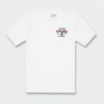 camiseta de manga corta con la bandera de florida blanco Z44ZX73 ropa hombres