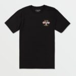 camiseta de manga corta con la bandera de florida negro Z44ZX86 ropa hombres