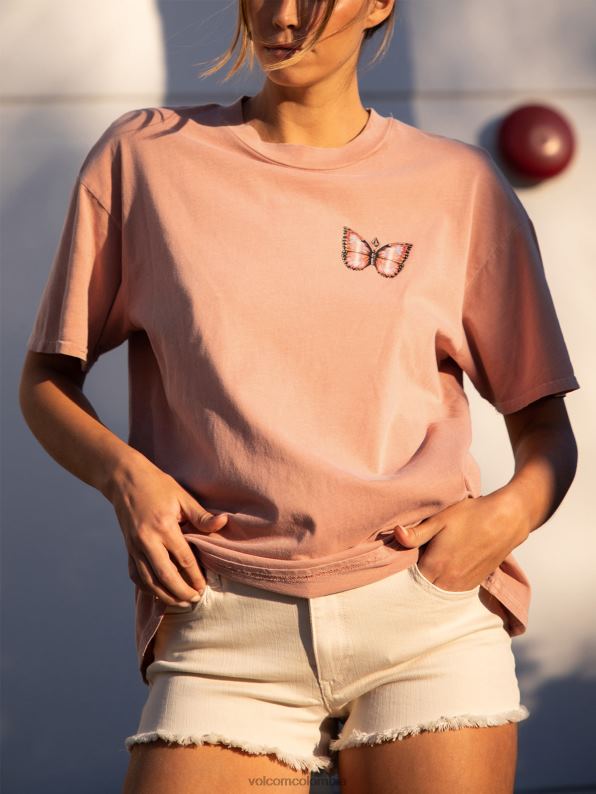 camiseta de manga corta con lanzamiento de piedras arcilla Z44ZX810 ropa mujer - Image 2