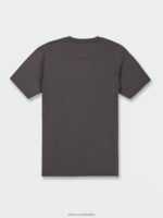 camiseta de manga corta con piedra circular carbón Z44ZX2 ropa hombres - Image 3