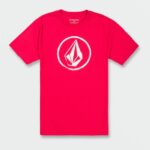 camiseta de manga corta con piedra circular cinta roja Z44ZX118 ropa hombres