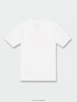 camiseta de manga corta con piedra circular combo blanco Z44ZX74 ropa hombres - Image 2