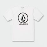 camiseta de manga corta con piedra crujiente blanco Z44ZX1116 ropa Niños