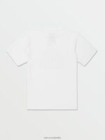 camiseta de manga corta con piedra crujiente blanco Z44ZX1116 ropa Niños - Image 7