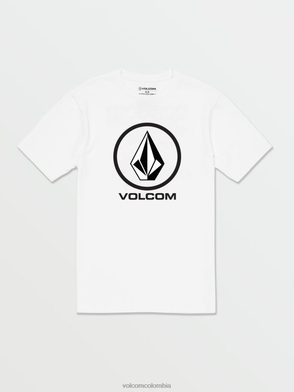 camiseta_de_manga_corta_con_piedra_crujiente_blanco_z44zx95_ropa_hombres.jpg camiseta de manga corta con piedra crujiente blanco Z44ZX95 ropa hombres - Image 1