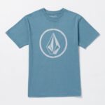 camiseta de manga corta con piedra crujiente cresta índigo Z44ZX1156 ropa Niños