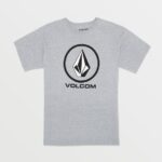 camiseta de manga corta con piedra crujiente cuero gris Z44ZX1120 ropa Niños