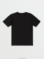 camiseta de manga corta con piedra crujiente negro Z44ZX1115 ropa Niños - Image 2