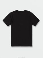 camiseta de manga corta con piedra crujiente negro Z44ZX1117 ropa Niños - Image 3