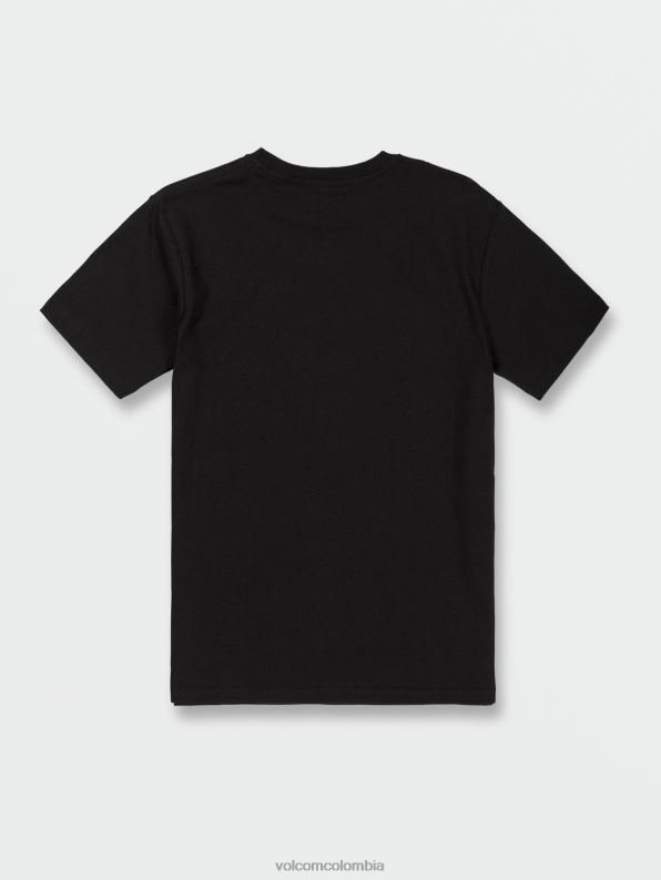 camiseta de manga corta con piedra crujiente negro Z44ZX1117 ropa Niños - Image 5