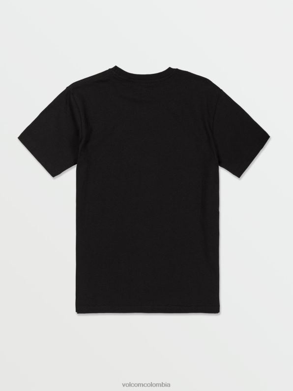 camiseta de manga corta con piedra crujiente negro Z44ZX1117 ropa Niños - Image 8