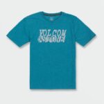 camiseta de manga corta correlator brezo verde azulado Z44ZX1140 ropa Niños