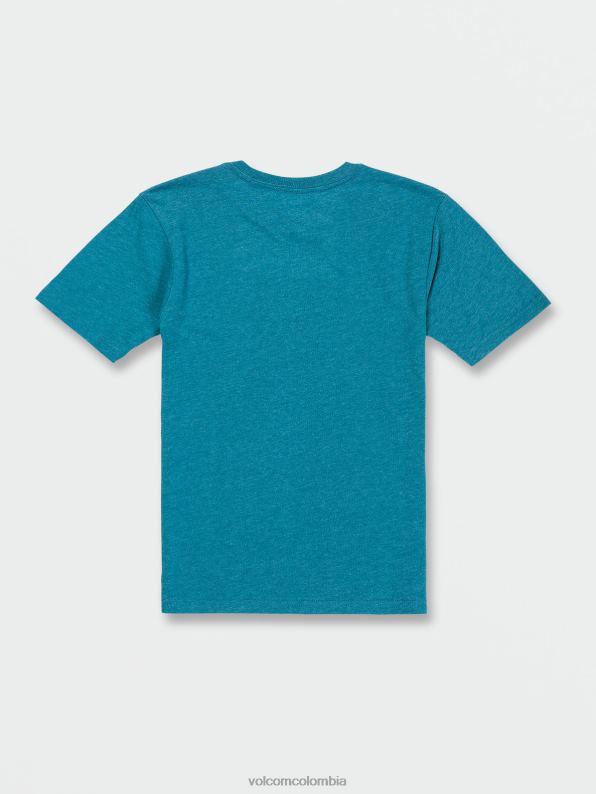 camiseta de manga corta correlator brezo verde azulado Z44ZX1140 ropa Niños - Image 3