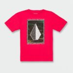 camiseta de manga corta de concurso cinta roja Z44ZX1152 ropa Niños