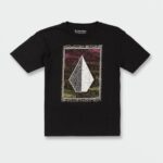 camiseta de manga corta de concurso negro Z44ZX1148 ropa Niños