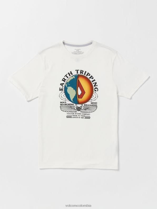camiseta de manga corta de la sección de la granja a la lana blanquecino Z44ZX26 ropa hombres - Image 1