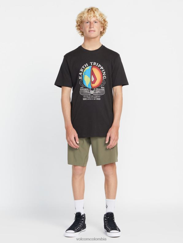 camiseta de manga corta de la sección de la granja a la lana sigilo Z44ZX36 ropa hombres - Image 5
