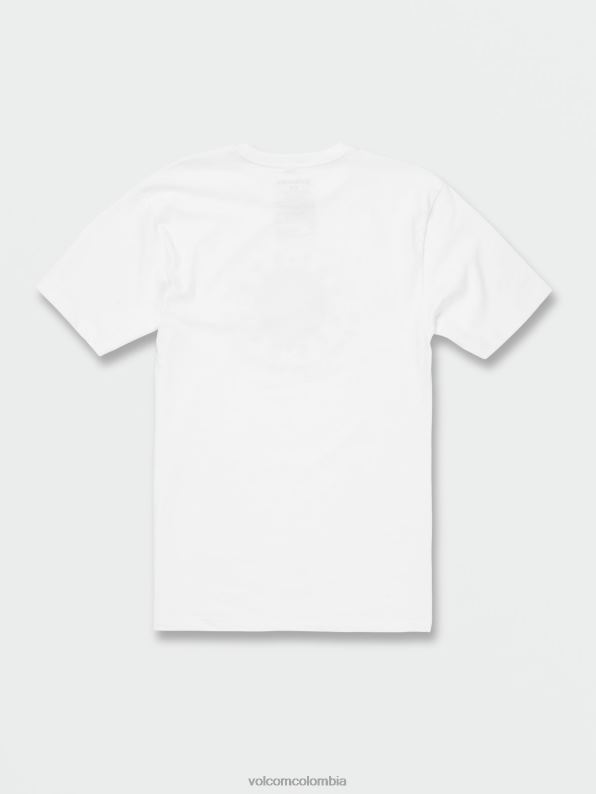 camiseta de manga corta de las vegas blanco Z44ZX103 ropa hombres - Image 2