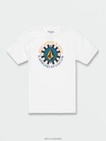 camiseta de manga corta de las vegas blanco Z44ZX103 ropa hombres