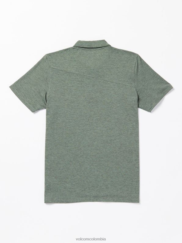 camiseta de manga corta de polo Hazard Pro agave Z44ZX127 ropa hombres - Image 2