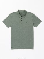 camiseta de manga corta de polo Hazard Pro agave Z44ZX127 ropa hombres