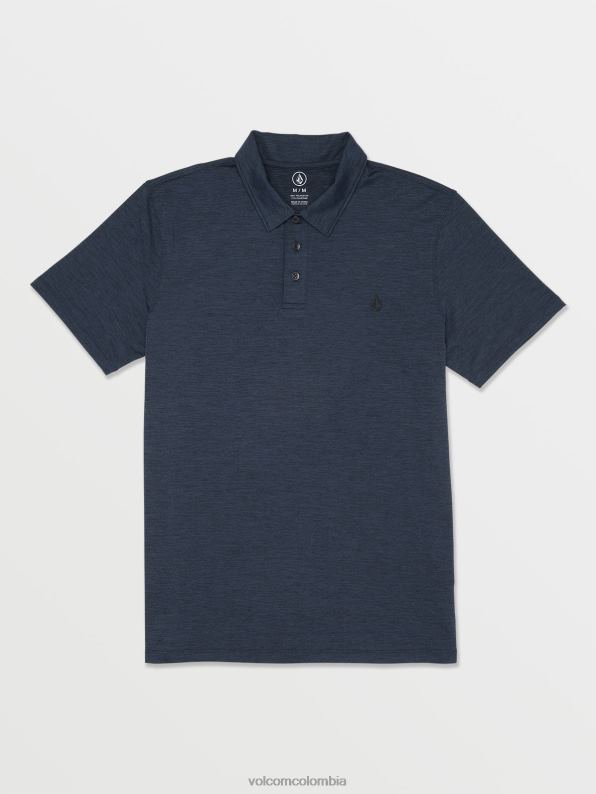 camiseta de manga corta de polo Hazard Pro brezo azul marino Z44ZX139 ropa hombres - Image 1