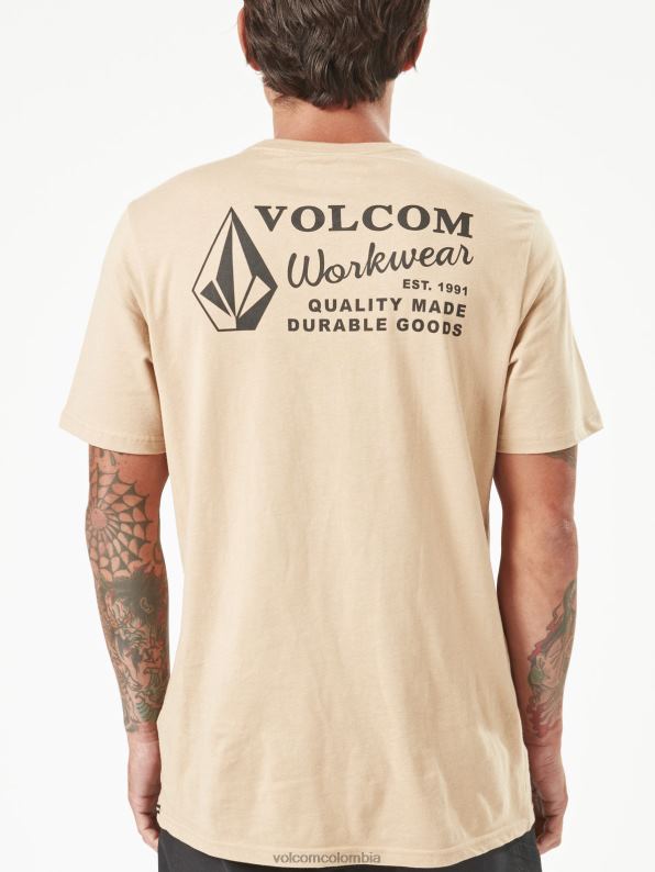 camiseta de manga corta de ropa de trabajo grava Z44ZX62 ropa hombres - Image 17