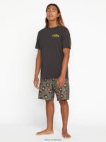 camiseta de manga corta de Venecia azul de la vendimia Z44ZX3 ropa hombres - Image 6