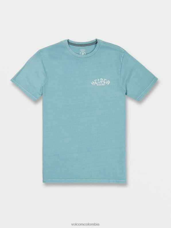 camiseta de manga corta de Venecia cali azul brezo Z44ZX9 ropa hombres - Image 5