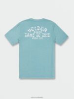 camiseta de manga corta de Venecia cali azul brezo Z44ZX9 ropa hombres - Image 6