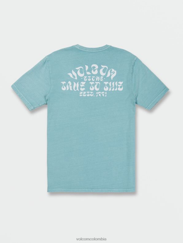 camiseta de manga corta de Venecia cali azul brezo Z44ZX9 ropa hombres - Image 6