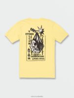 camiseta de manga corta de vida pesada luz amarilla Z44ZX68 ropa hombres - Image 3