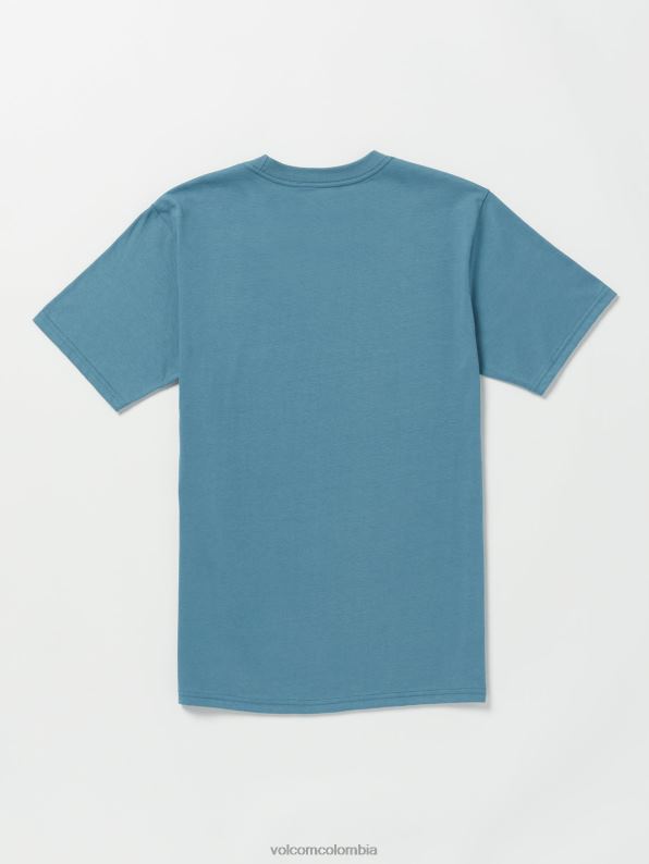 camiseta de manga corta ez peazy cresta índigo Z44ZX27 ropa hombres - Image 3