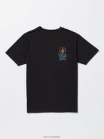camiseta de manga corta ez peazy negro Z44ZX11 ropa hombres