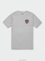 Camiseta de manga corta Freedomeagle cuero gris Z44ZX10 ropa hombres - Image 5