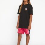Camiseta de manga corta Freedomeagle negro Z44ZX84 ropa hombres