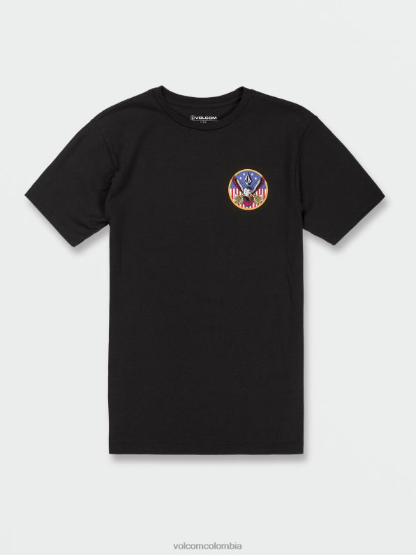 Camiseta de manga corta Freedomeagle negro Z44ZX84 ropa hombres - Image 4