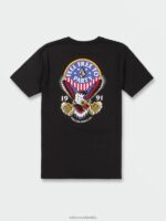 Camiseta de manga corta Freedomeagle negro Z44ZX84 ropa hombres - Image 6