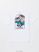 camiseta de manga corta glassy daze blanco Z44ZX1114 ropa Niños - Image 2