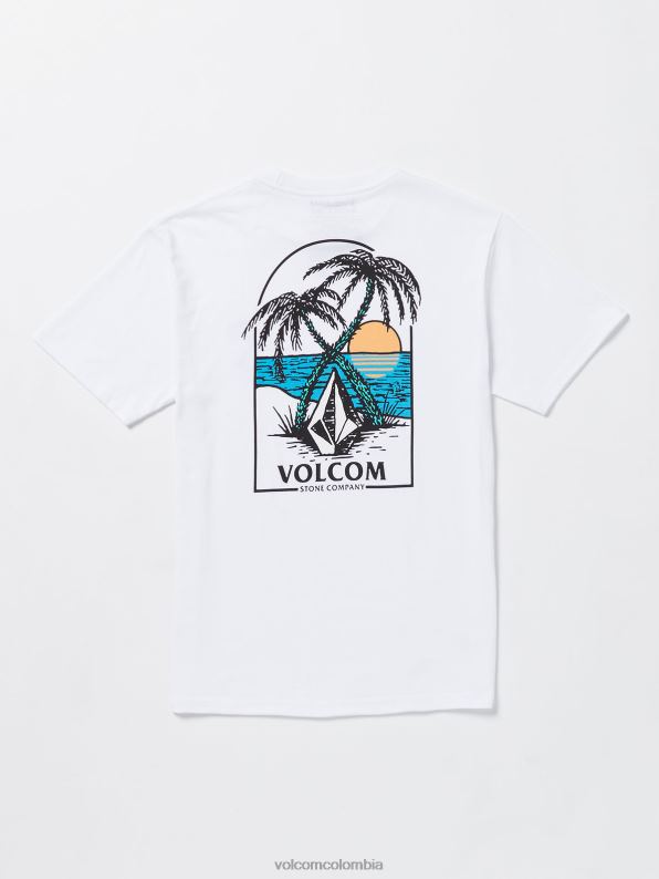 camiseta de manga corta glassy daze blanco Z44ZX1114 ropa Niños - Image 2
