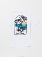 camiseta de manga corta glassy daze blanco Z44ZX20 ropa hombres - Image 3