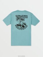 Camiseta de manga corta Goalden Bear cali azul brezo Z44ZX91 ropa hombres - Image 2