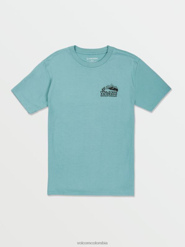 Camiseta de manga corta Goalden Bear cali azul brezo Z44ZX91 ropa hombres - Image 1