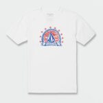 camiseta de manga corta huskerdont blanco Z44ZX89 ropa hombres