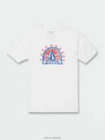 camiseta de manga corta huskerdont blanco Z44ZX89 ropa hombres