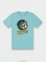 camiseta de manga corta introspex cali azul brezo Z44ZX1127 ropa Niños